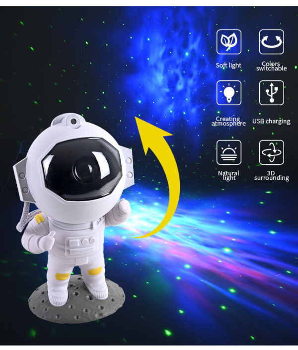 Galaxy Projector Lamp For Home Room Decoration - Image 7